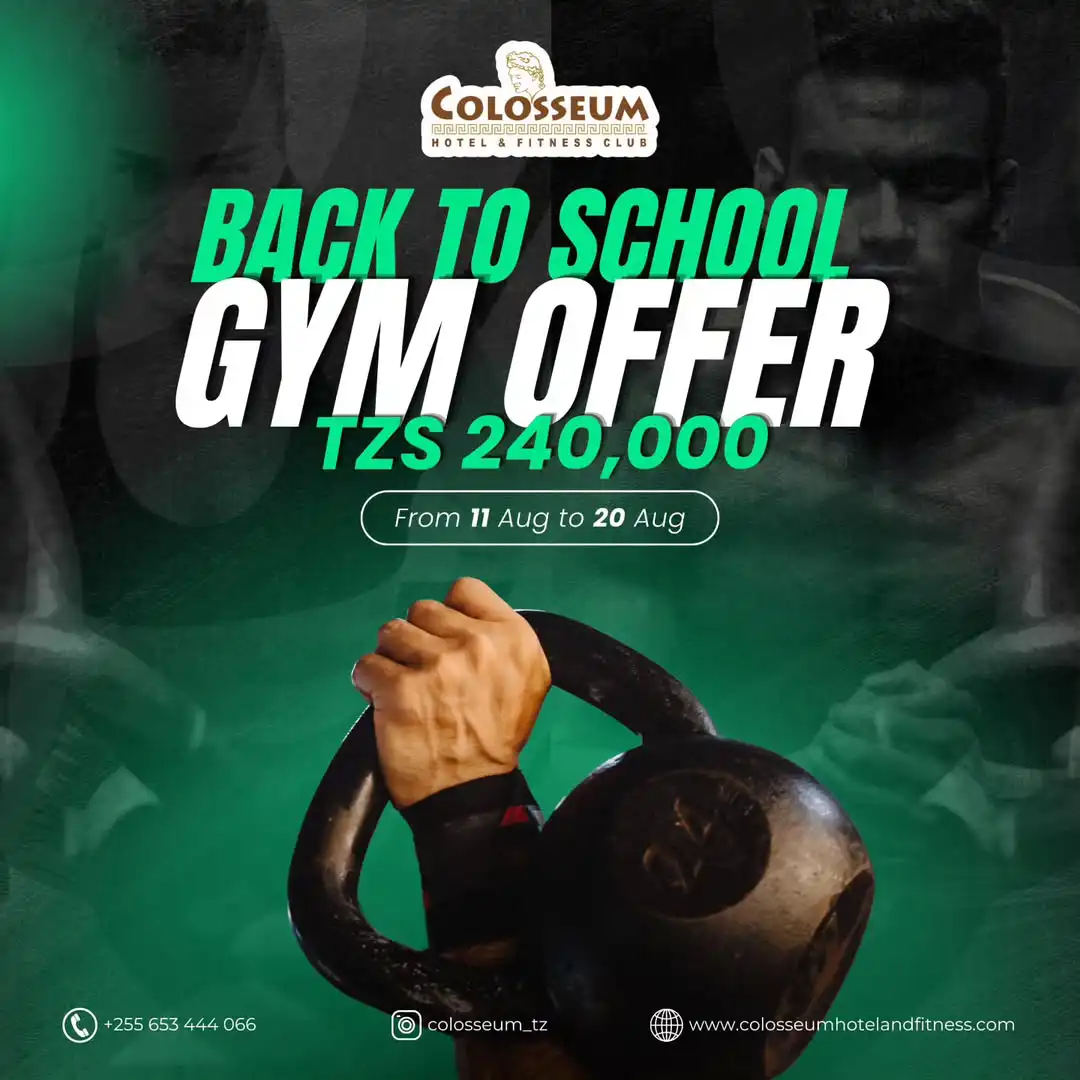Back to school gym offer